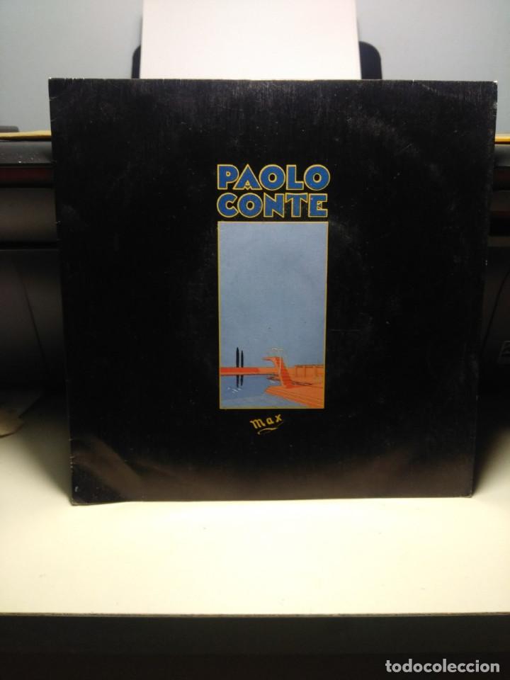 Discos de vinilo: SG PAOLO CONTE : MAX + RECITANDO ( PROMO ) - Foto 1