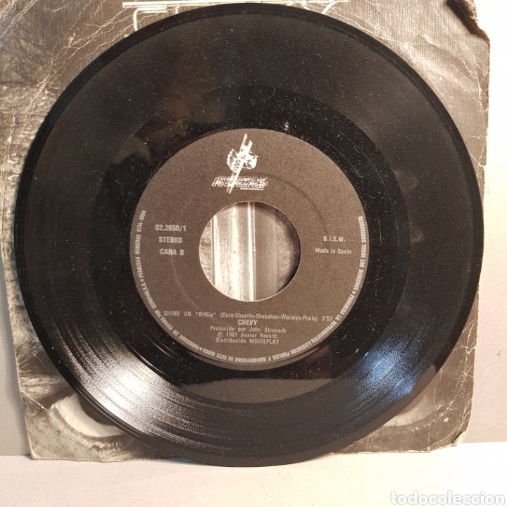 Discos de vinilo: CHEVY - THE TAKER - SINGLE 45 R.P.M - Foto 3