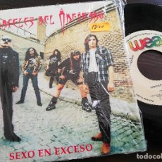 Discos de vinilo: LOS ANGELES DEL INFIERNO- SG PROMO - SEXO EN EXCESO - ED ESPAÑOLA WEA 1993. . Lote 192450198