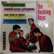 Discos de vinilo: THE ROCKING BOYS - MULTIPLICACION EP ED. ESPAÑOLA 1962