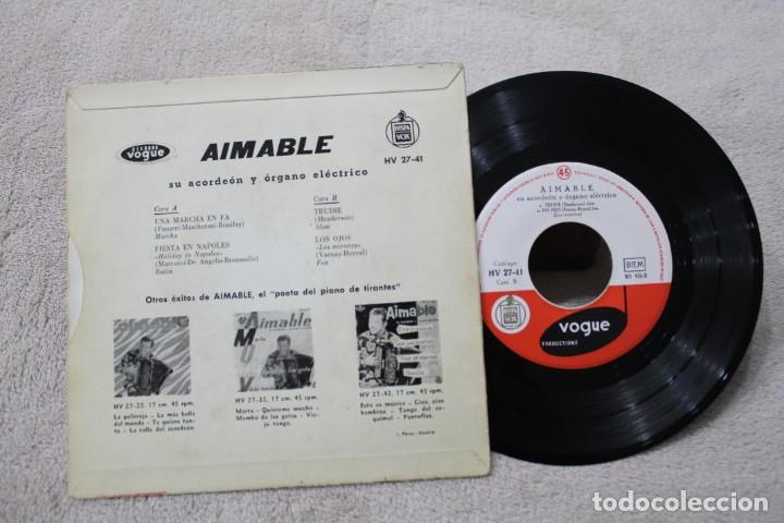Discos de vinilo: AIMABLE EP UNA MARCHA EN FA 1959 - Foto 2