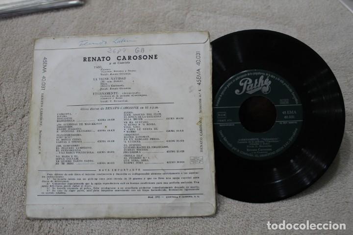 Discos de vinilo: RENATO CAROSONE Y SU CUARTETO EP TANI - Foto 2