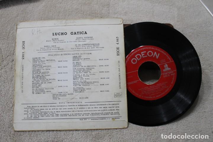 Discos de vinilo: LUCHO GATICA EP SOMOS +3 1958 - Foto 2