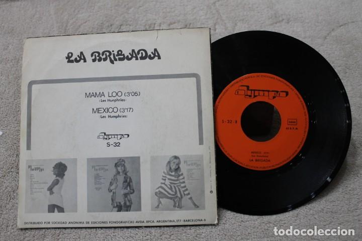 Discos de vinilo: LA BRIGADA SINGLE MAMA LOO 1973 - Foto 2