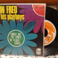 Discos de vinilo: JOHN FRED AND HIS PLAYBOYS LONELY ARE LONELY SINGLE SPAIN 1968 PDELUXE
