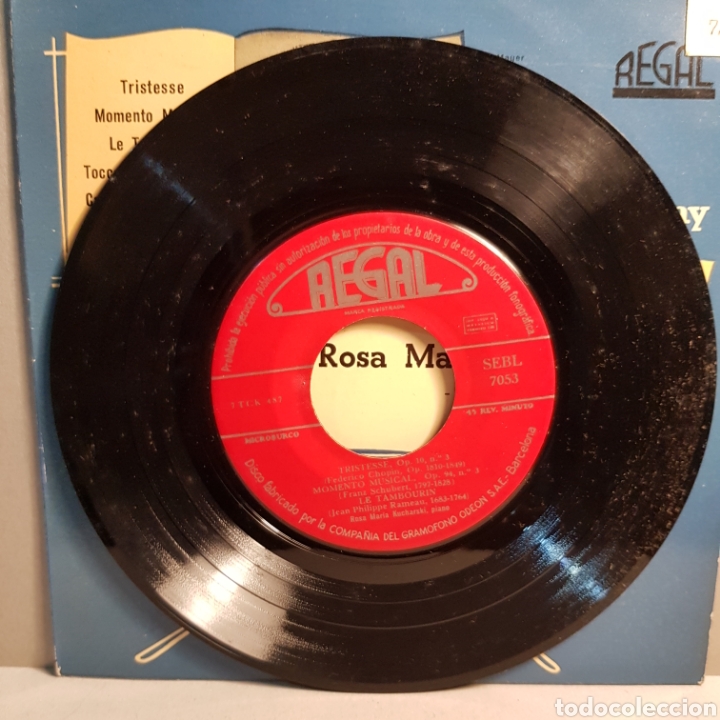 Discos de vinilo: ROSA MARIA KUCHARSKI - PIANO - Foto 3