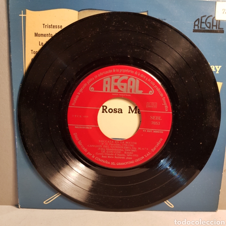 Discos de vinilo: ROSA MARIA KUCHARSKI - PIANO - Foto 4