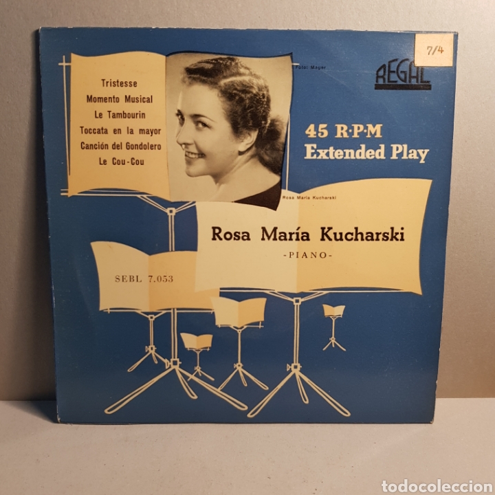 Discos de vinilo: ROSA MARIA KUCHARSKI - PIANO - Foto 5