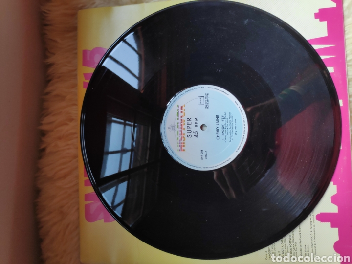 Discos de vinilo: Cherry Laine - Tragedy + 2 - Maxi single - Hispavox - Foto 4