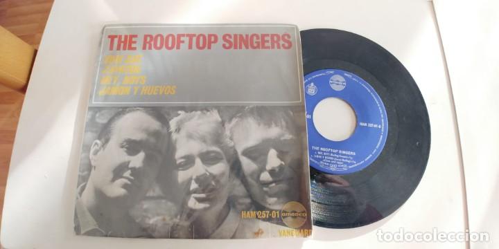 Discos de vinilo: THE ROOFTOP SINGERS-EP TOM CAT +3 - Foto 1