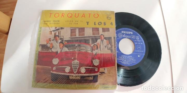 Discos de vinilo: TORQUATO Y LOS 4-EP QUIEREME SIEMPRE +3 - Foto 1