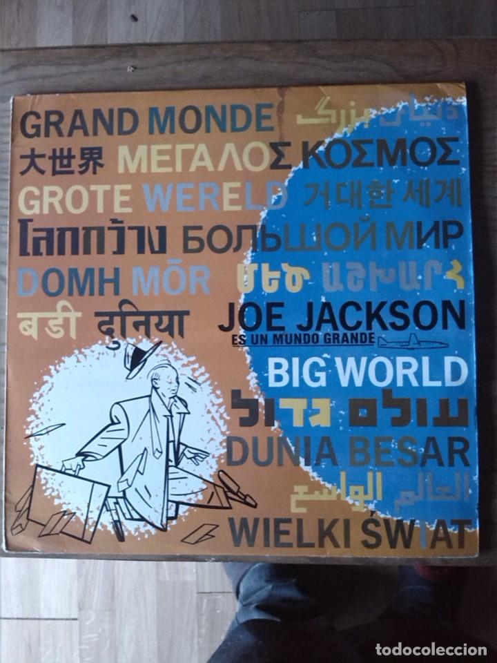 Discos de vinilo: JOE JACKSON - BIG WORLD 2 LPS - Foto 1