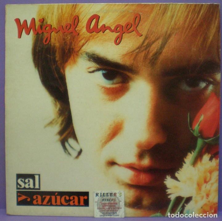 Discos de vinilo: Miguel &Aacute;ngel - Sal y Az&uacute;car - LP - Foto 1