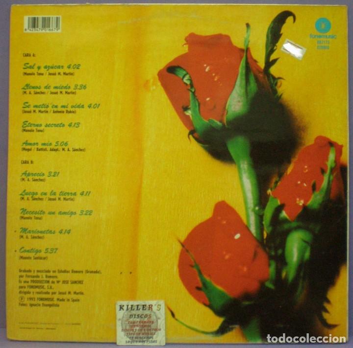 Discos de vinilo: Miguel &Aacute;ngel - Sal y Az&uacute;car - LP - Foto 2