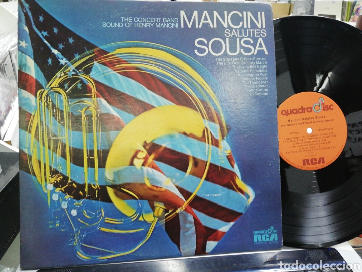 Discos de vinilo: Mancini salutes sousa lp u.s.a. 1972 - Foto 1