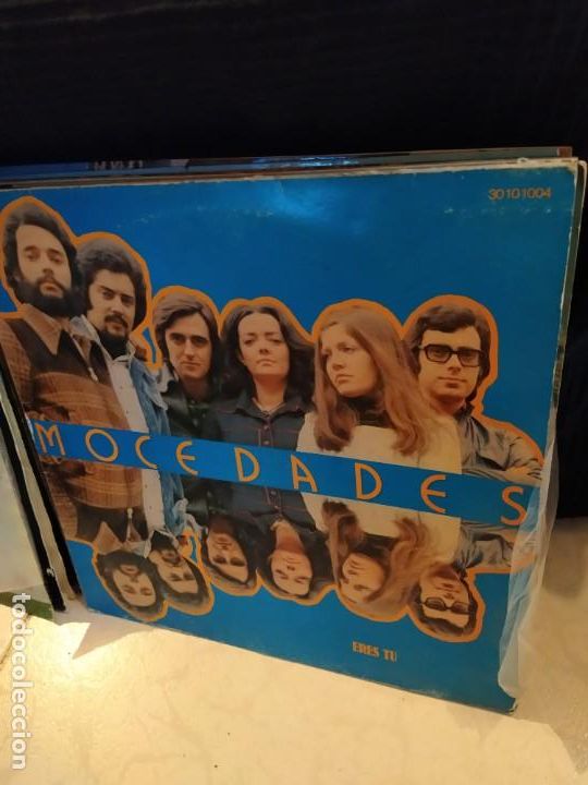 Discos de vinilo: Mocedades &lrm;&ndash; Eres T&uacute; LP , portada azul - Foto 1