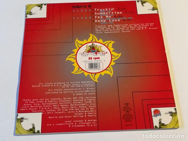 Discos de vinilo: Burning Vinyl Feat. Joe Jam - Volume II - 1994 - Foto 2