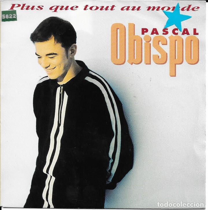 Discos de vinilo: PASCAL OBISPO PLUS QUE TOUT AU MONDE EPIC 1992 - Foto 1