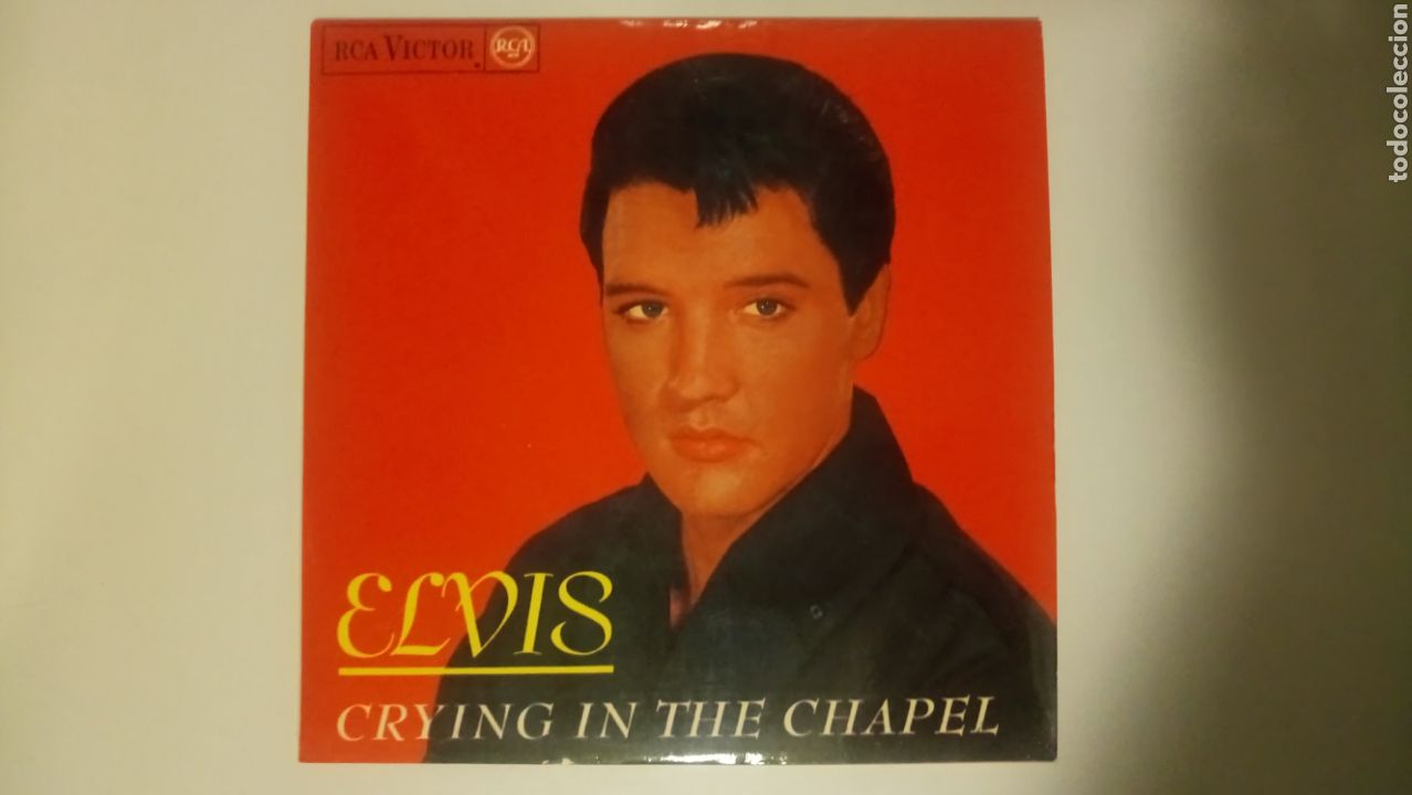 Discos de vinilo: Elvis Presley CRYING IN THE CHAPEL - Foto 1