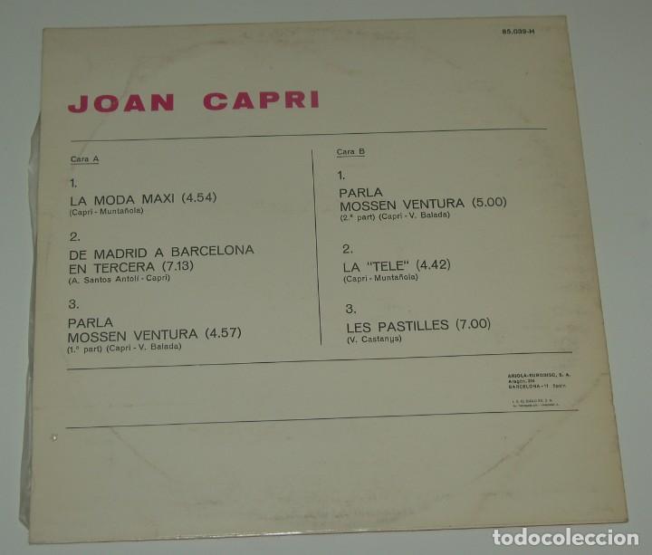 Discos de vinilo: JOAN CAPRI - ARIOLA 1971 - Foto 2
