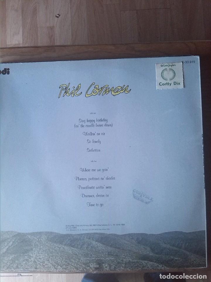 Discos de vinilo: PHIL CARMEN - PHRASES, PATTERNS & SHADES - Foto 2