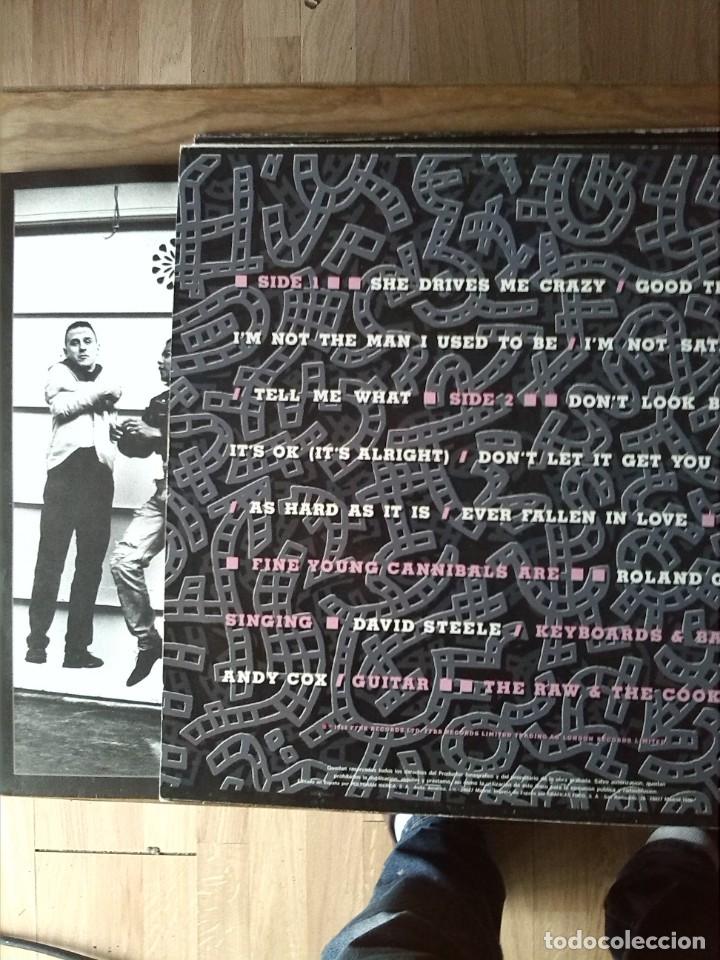 Discos de vinilo: FINE YOUNG CANNIBALS - THE RAW & THE COOKED - Foto 2