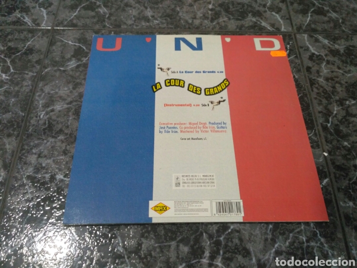 Discos de vinilo: UND - La Cour Des Grands - Foto 2