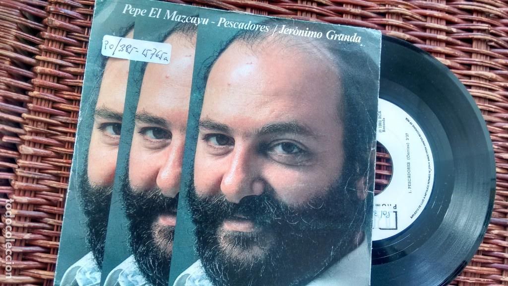 Discos de vinilo: SINGLE  ( VINILO) DE JERONIMO GRANDA A&Ntilde;OS 80 - Foto 1
