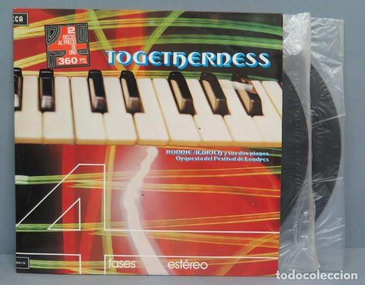 Discos de vinilo: 2 LP. RONNIE ALDRICH. TOGETHERNESS - Foto 1
