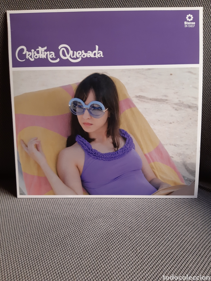 Discos de vinilo: LP CRISTINA QUESADA. I Think I Heard a Rumour - Foto 1