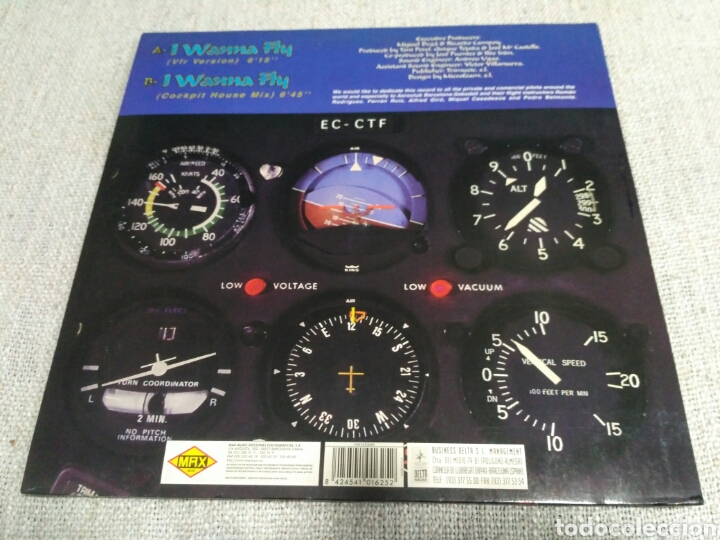 Discos de vinilo: QNH - I Wanna Fly - Foto 2