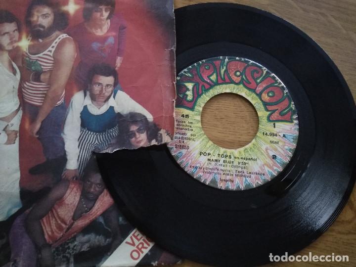 Discos de vinilo: POP TOPS / MAMY BLUE / LOVE MOTION - Foto 2