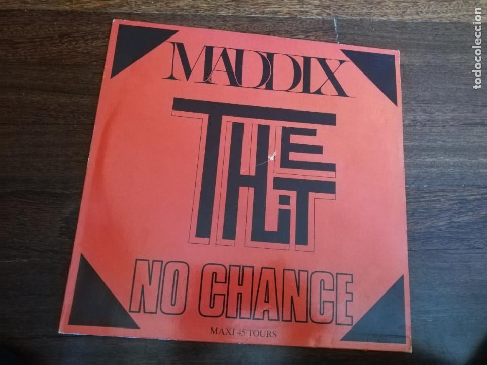 Discos de vinilo: Maddix - the hit( no chance). maxi - Foto 1