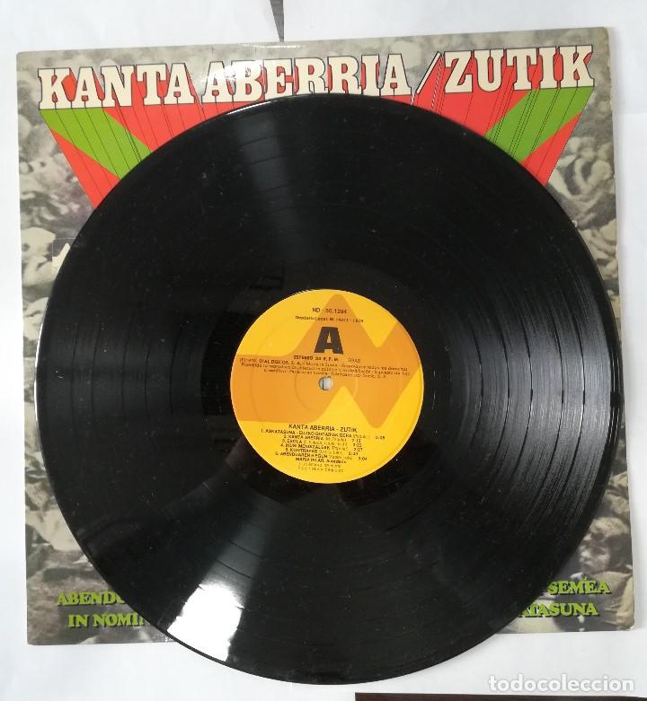 Discos de vinilo: KANTA ABERRIA / ZUTIK - Foto 3
