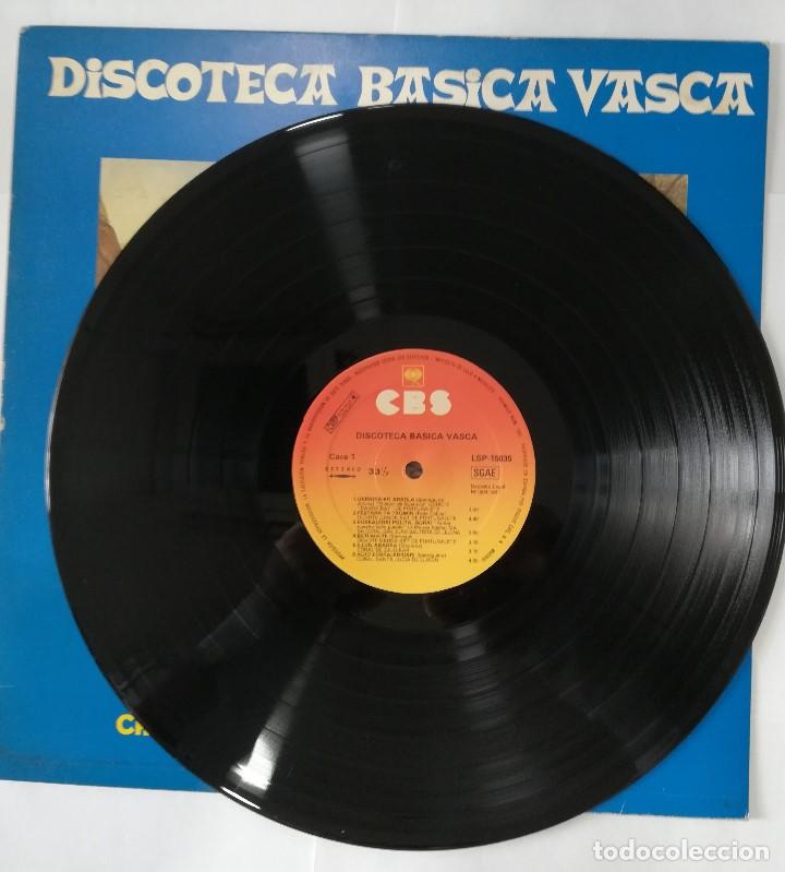 Discos de vinilo: DISCOTECA BASICA VASCA. 1981 - Foto 3
