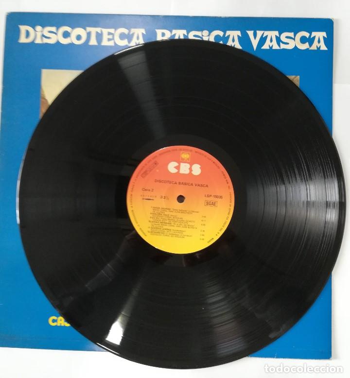 Discos de vinilo: DISCOTECA BASICA VASCA. 1981 - Foto 4