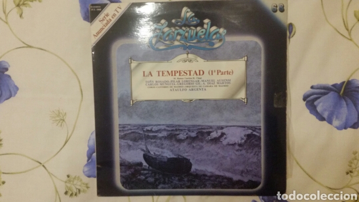 Discos de vinilo: Disco La Zarzuela la tempestad primera parte - Foto 1