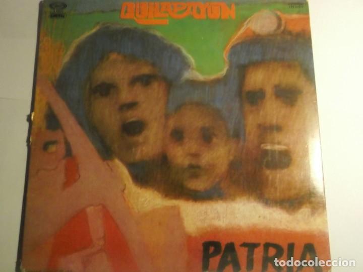 Vinyl records: QUILAPAYUN-PATRIA-PORTADA ABIERTA-ORIGINAL ESPA&Ntilde;OL 1977