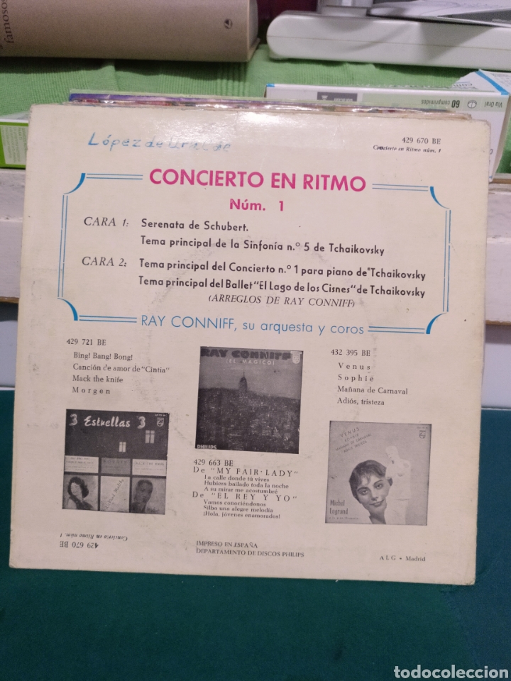Discos de vinilo: Concierto en ritmo no 1. Ray Connif - Foto 2