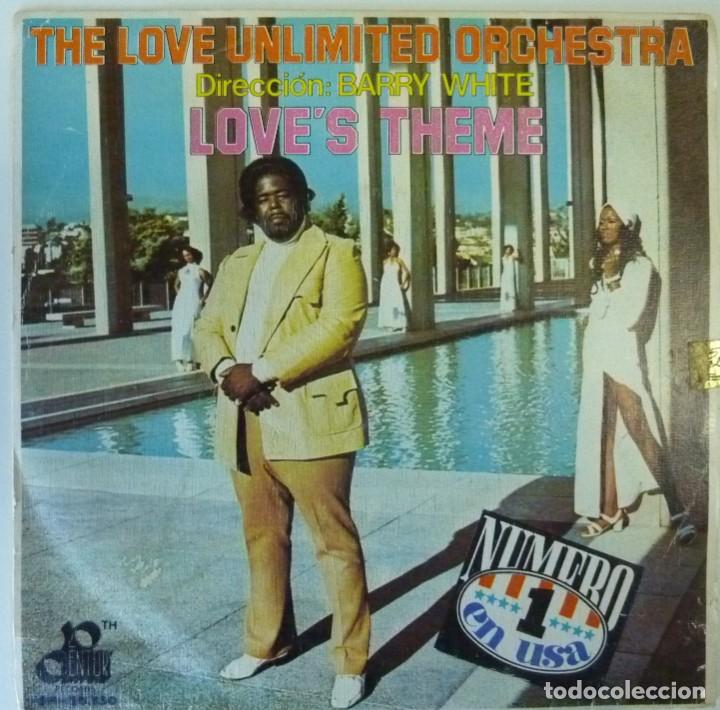 Discos de vinilo: BARRY WHITE // LOVES THEME // 1974 // SINGLE - Foto 1