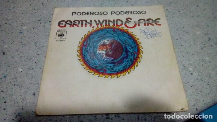 Discos de vinilo: DISCO VINILO EARTH WINDE FIRE PODEROSO PODEROSO 1974 - Foto 1