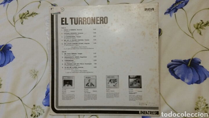 Discos de vinilo: Disco el Turronero l&iacute;nea 3 1978 - Foto 2