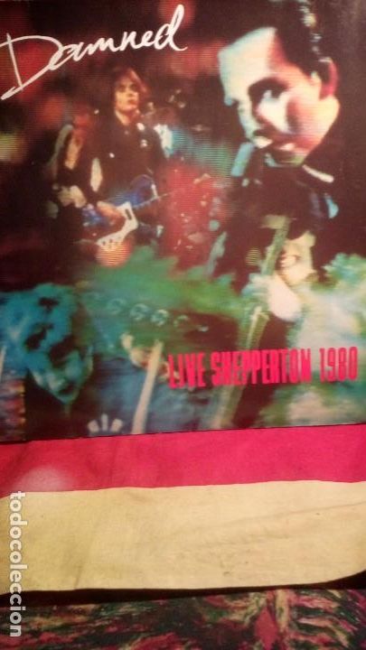 Discos de vinilo: THE DAMNED - LIVE SHEPPERTON 1980 . - Foto 1