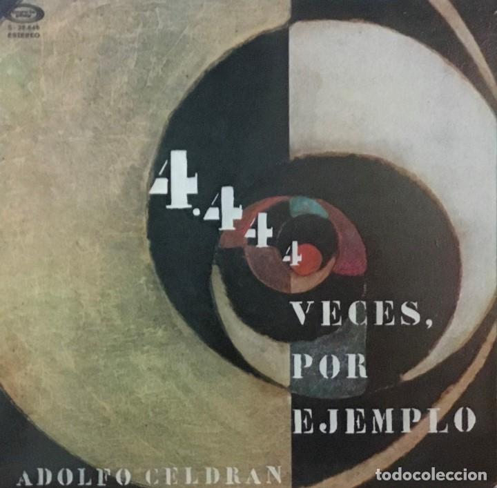 Discos de vinilo: ADOLFO CELDRAN - 4 VECES, POR EJEMPLO - Foto 1