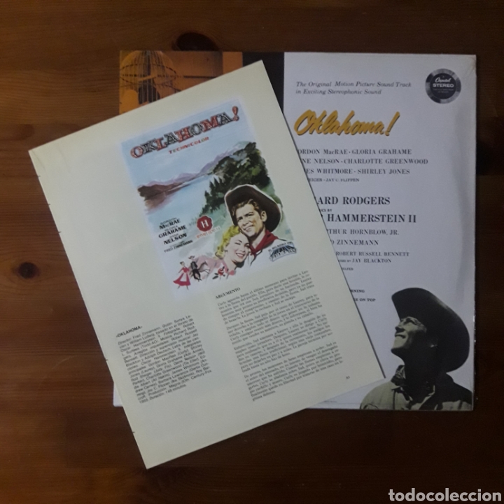 Discos de vinilo: OKLAHOMA! RODGERS AND HAMMERSTEINS - Foto 2