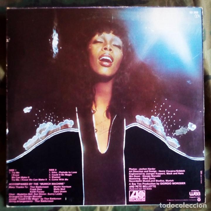 Discos de vinilo: Donna Summer - A Love Trilogy LP Partially Mixed 1976 Disco prod. GIORGIO MORODER - Foto 2