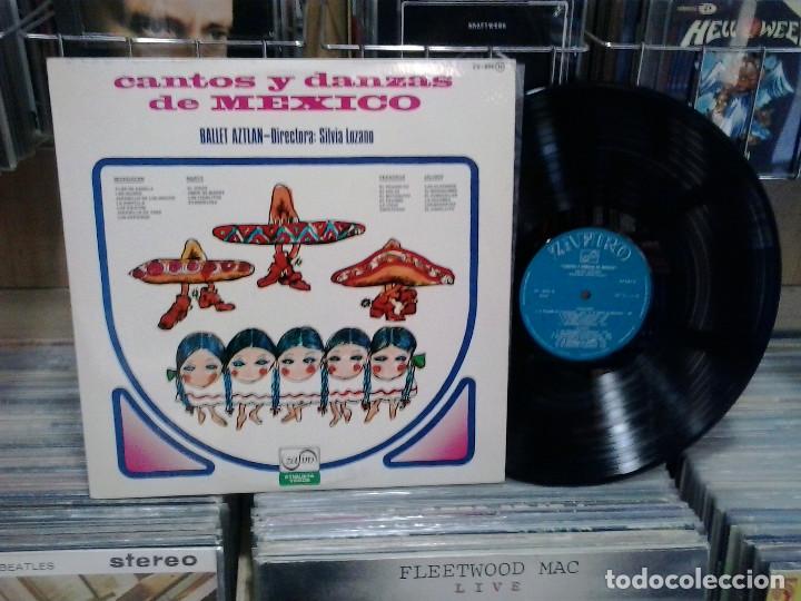 Vinyl records: LMV - Cantos y danzas de M&aacute;xico. Ballet Aztlan. Zafiro 1976, ref. ZV-896