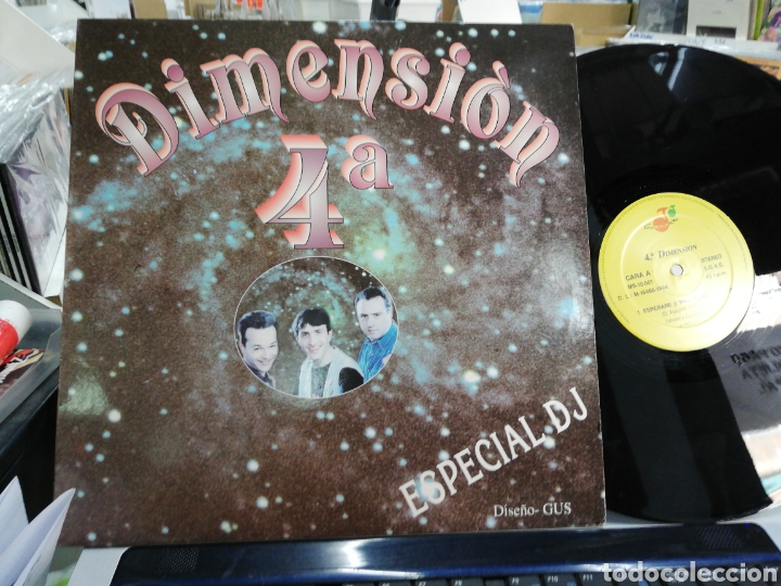 Discos de vinilo: 4&ordf; dimensi&oacute;n maxi esperar&eacute; 1994 - Foto 1