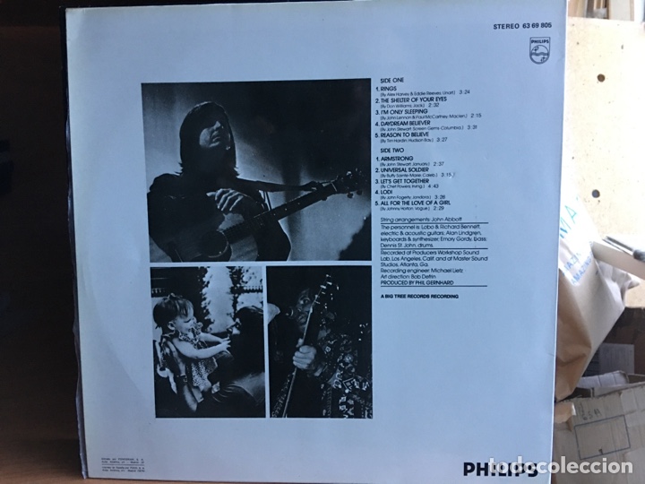 Discos de vinilo: Lobo - Just A Singer (LP, Album) - Foto 2