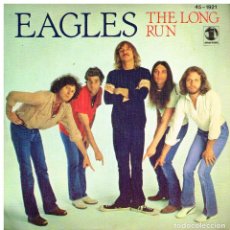 Discos de vinilo: EAGLES - THE LONG RUN / THE DISCO STRANGLER - SINGLE 1980